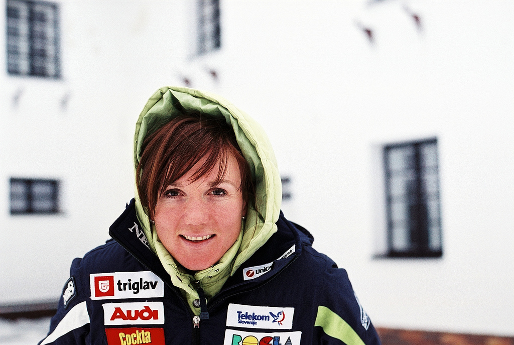 Eslovenia: Petra Majdič, esquiadora